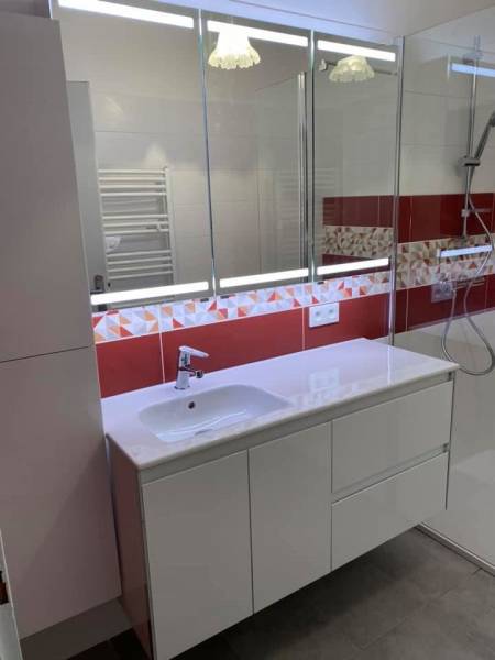 Salle de bain clé en main avec plan 3D à Libourne proche Saint Denis de Pile