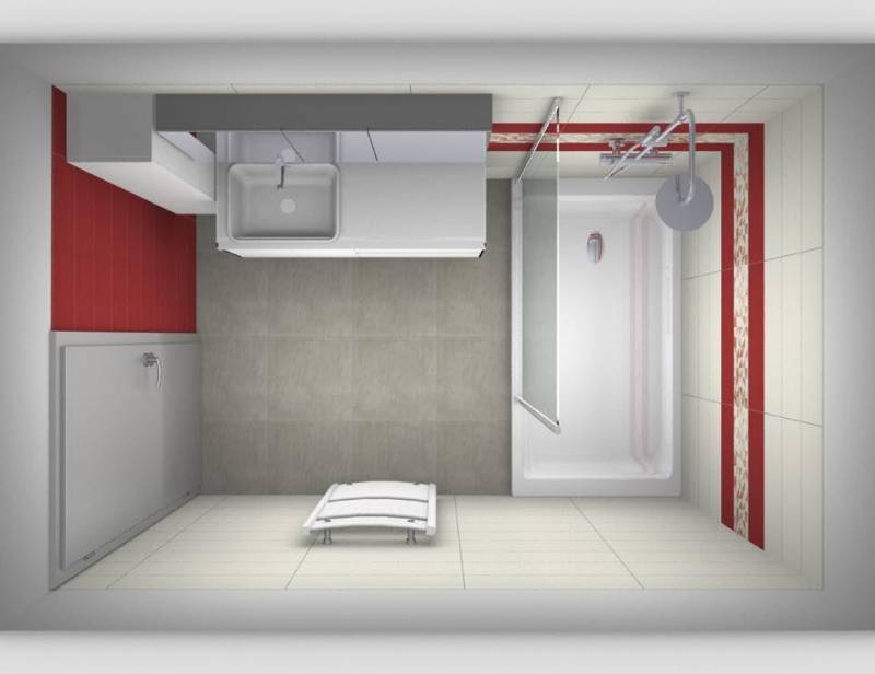 Salle de bain clé en main avec plan 3D à Libourne proche Saint Denis de Pile
