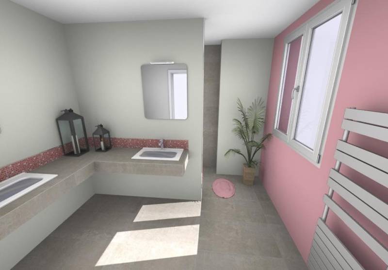 Salle de bain clé en main avec votre magasin Carrelage et bain de A à Z à Saint Seurin sur l’Ilse proche de Coutras