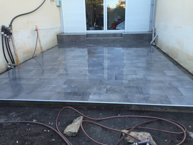 Carrelage imitation ciment près de Bordeaux