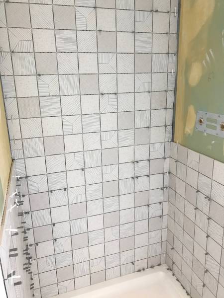 Pose de carrelage sur plancher bois en Gironde