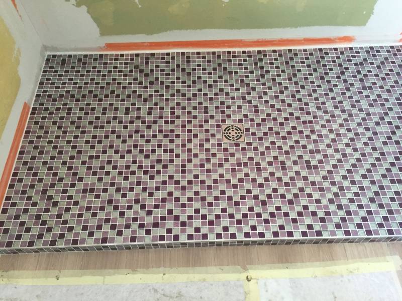 Mosaïques pour carrelage de salle de bain à Libourne