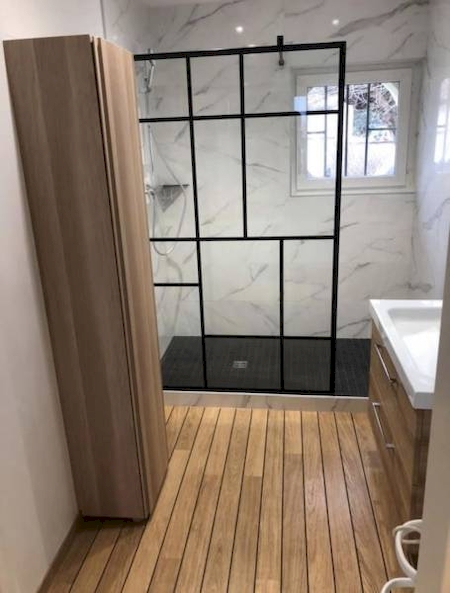 Notre zone d'activité pour ce service Magasin meubles de salle de bain avec large choix de vasques, rangements et meubles sur-mesure modernes